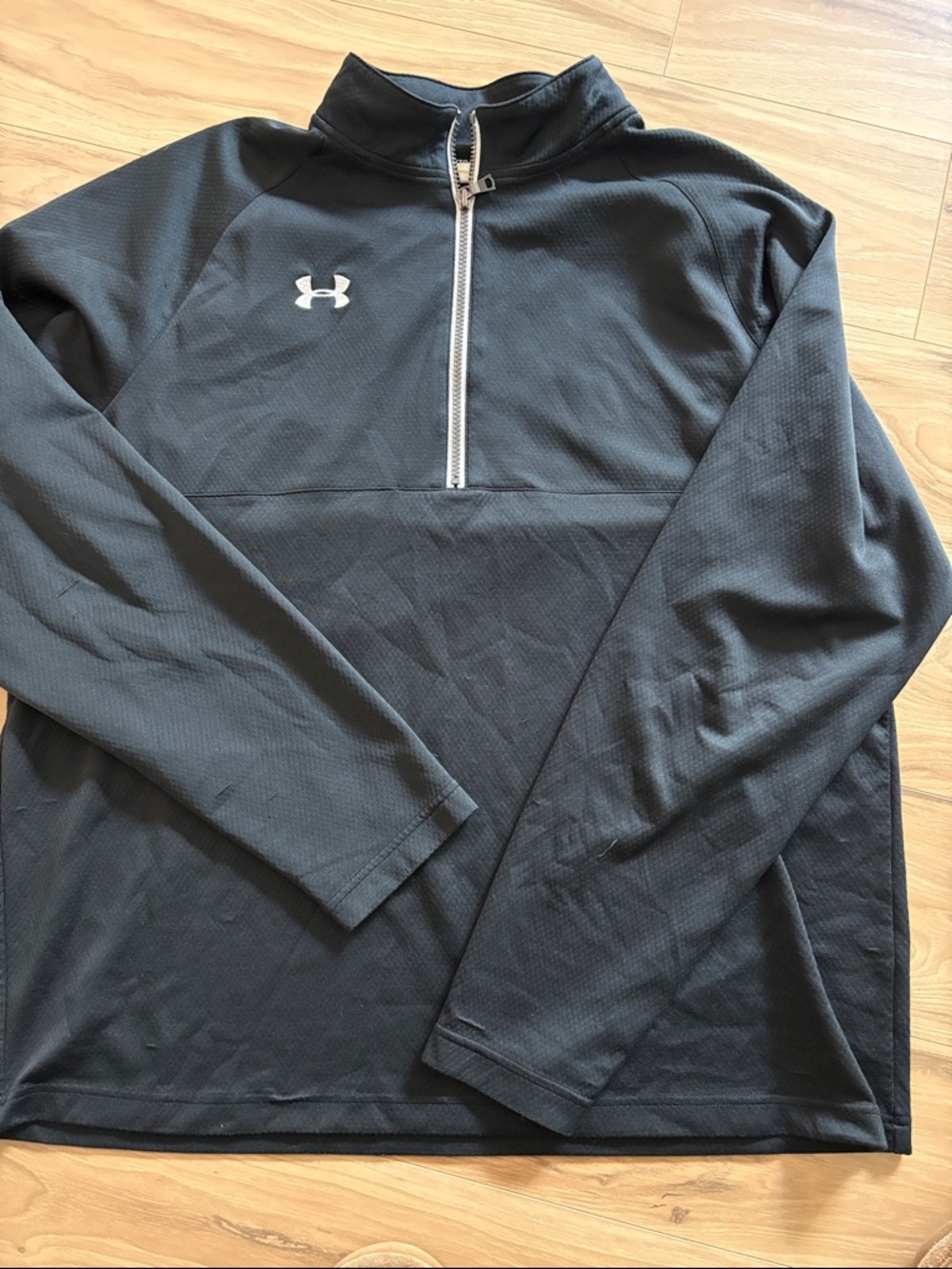 Under Armour Black Half-Zip Performance Pullover